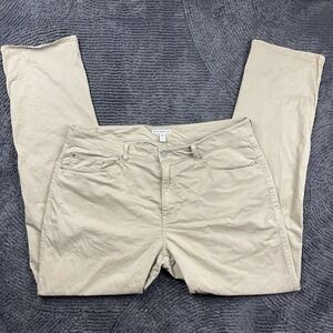 Peter Millar Men's 38x33 Khaki Cotton Stretch 5-Pocket Pants Casual Golf Chino